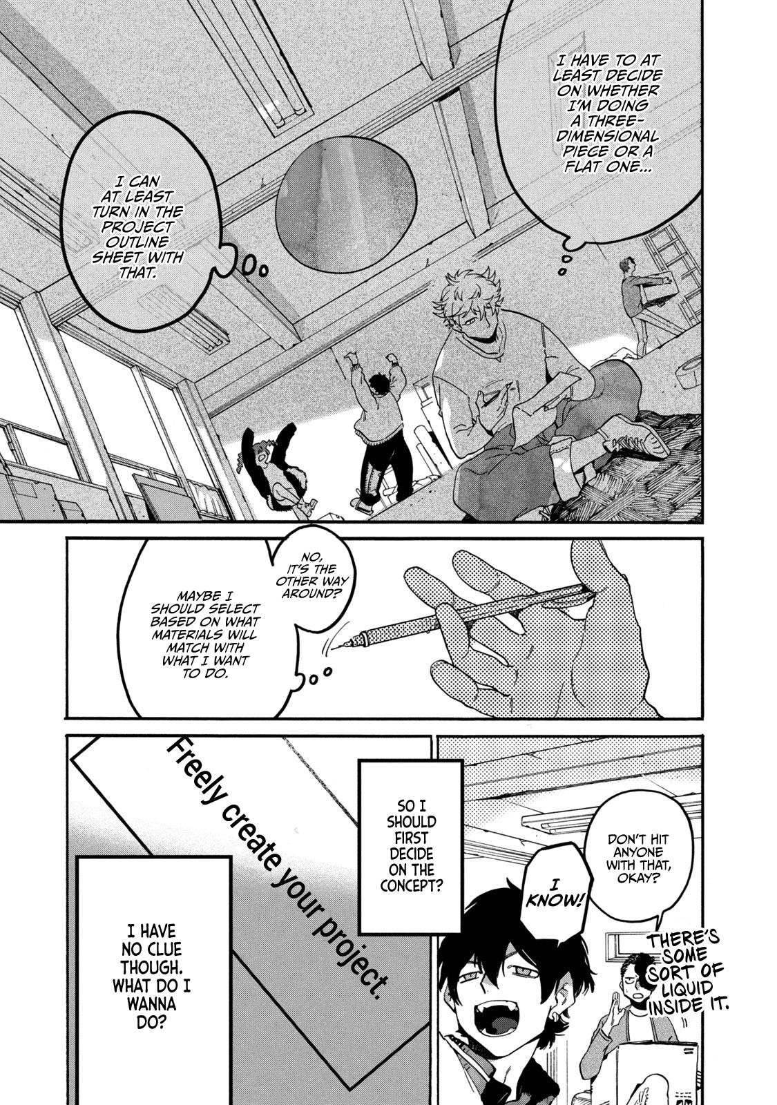 Blue Period Chap 39 - Next Chap 40