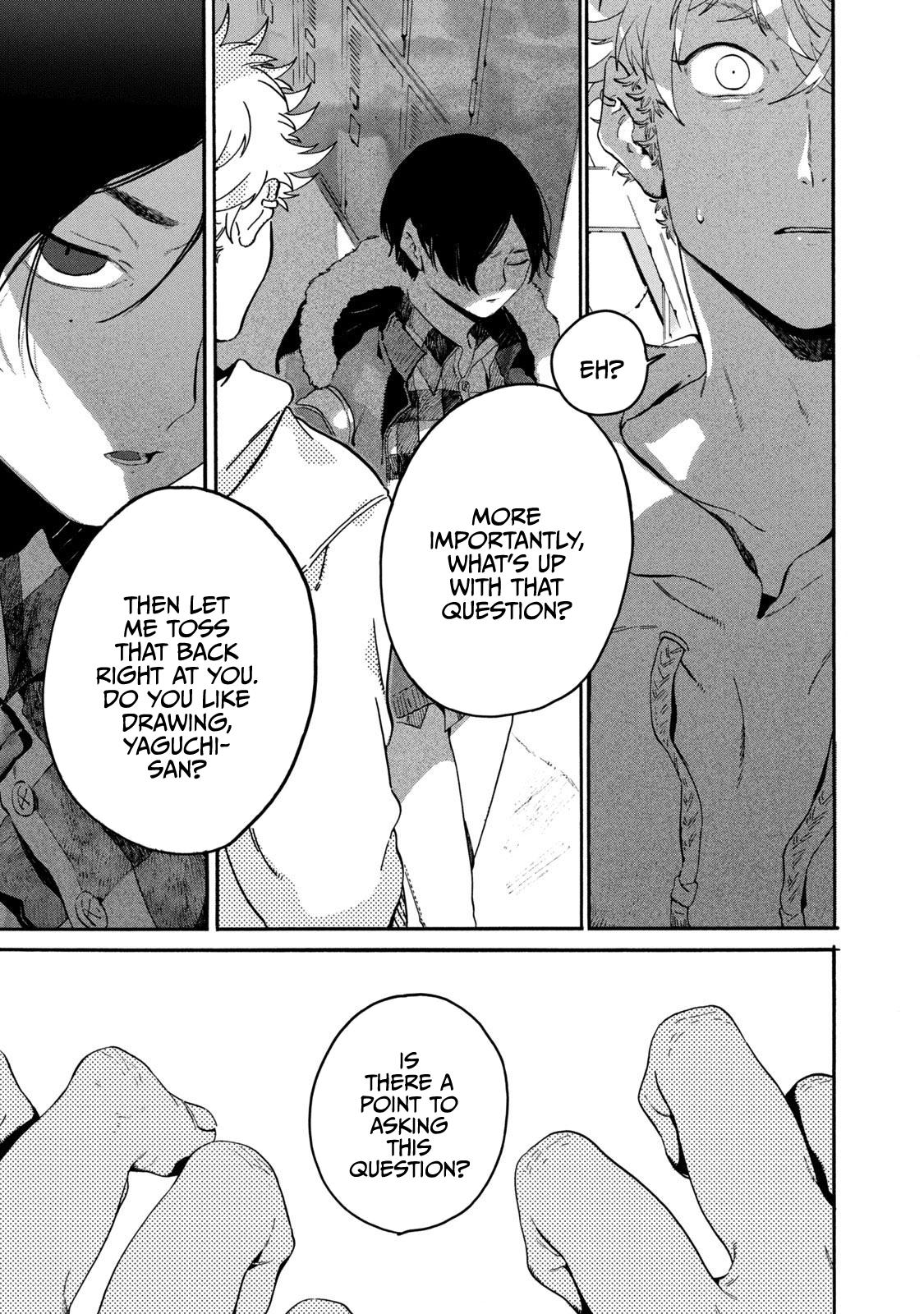 Blue Period Chap 39 - Next Chap 40