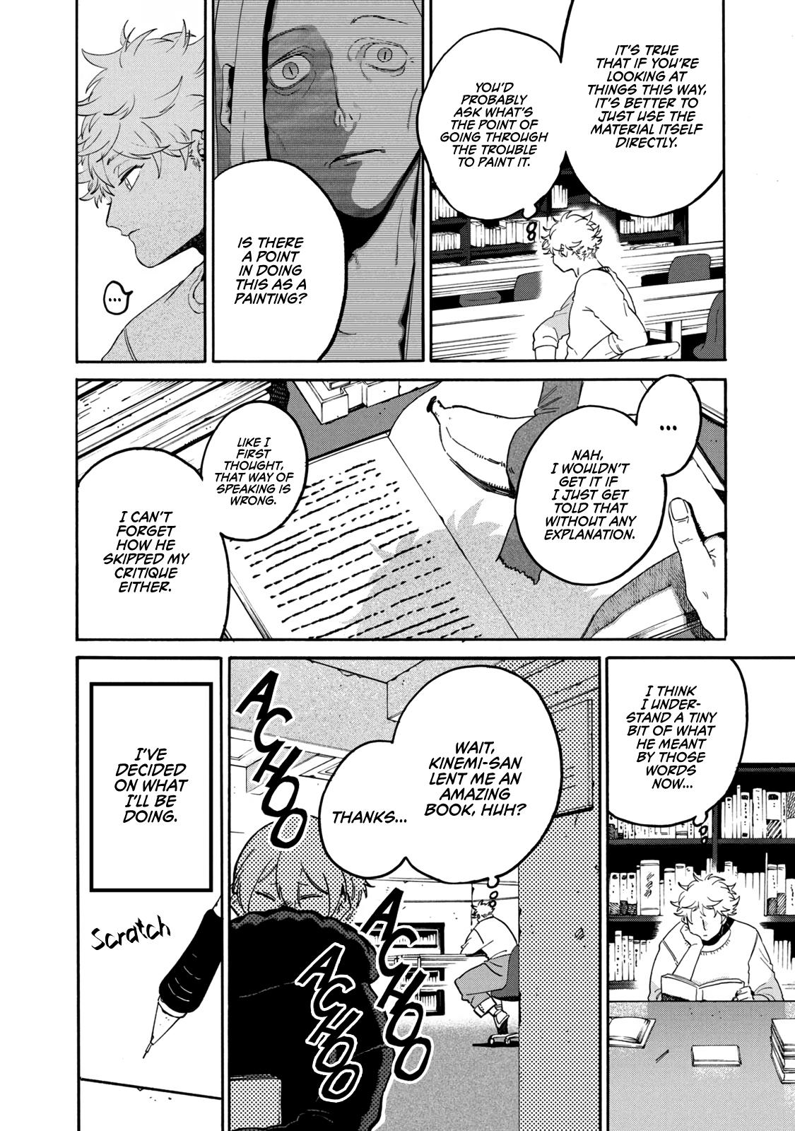 Blue Period Chap 40 - Next Chap 41