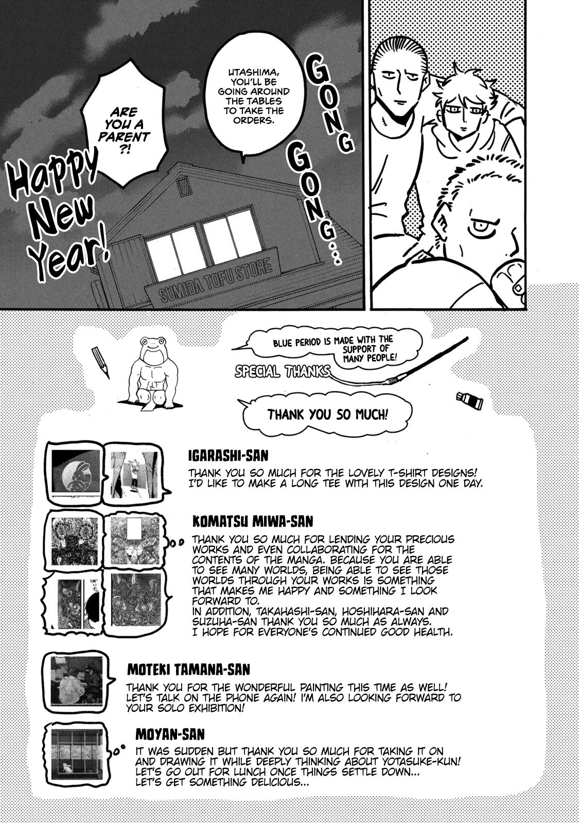 Blue Period Chap 42.5 - Next Chap 43.5