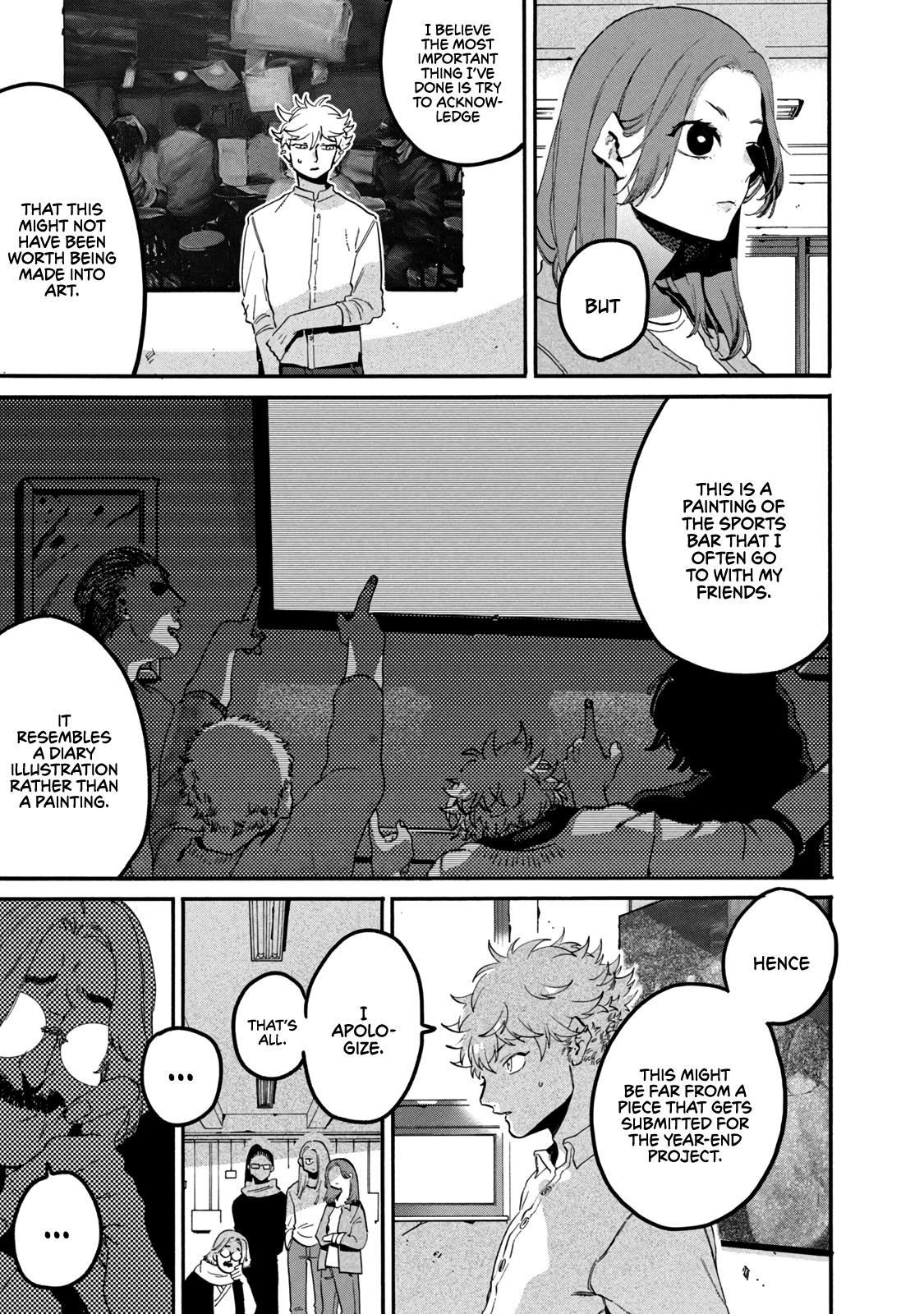 Blue Period Chap 42 - Next Chap 43