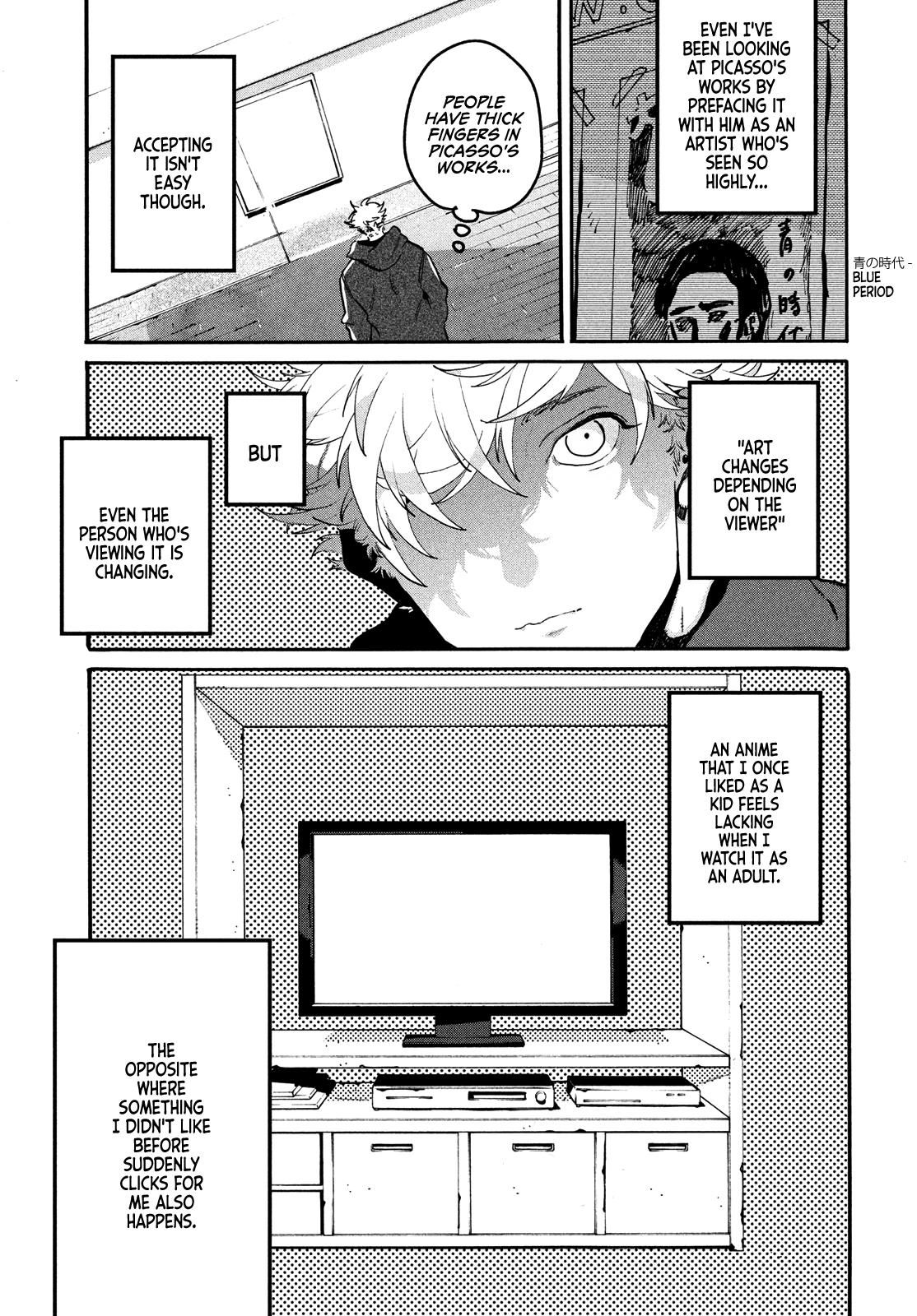 Blue Period Chap 43 - Next Chap 44