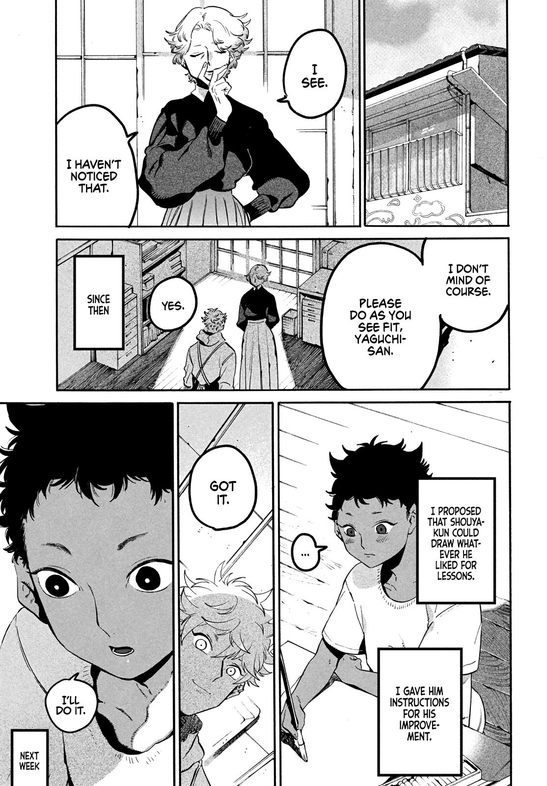 Blue Period Chap 45 - Next Chap 46