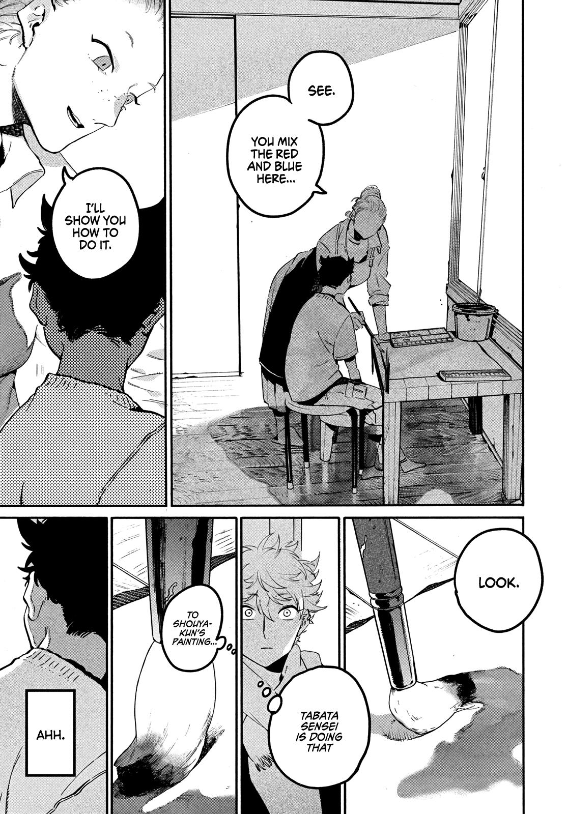 Blue Period Chap 45 - Next Chap 46