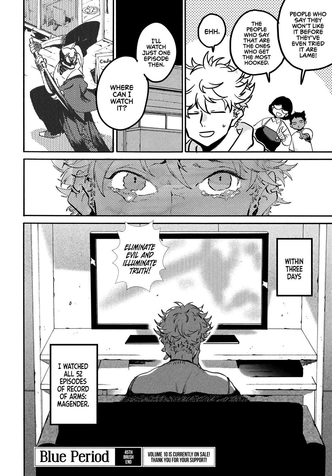 Blue Period Chap 45 - Next Chap 46