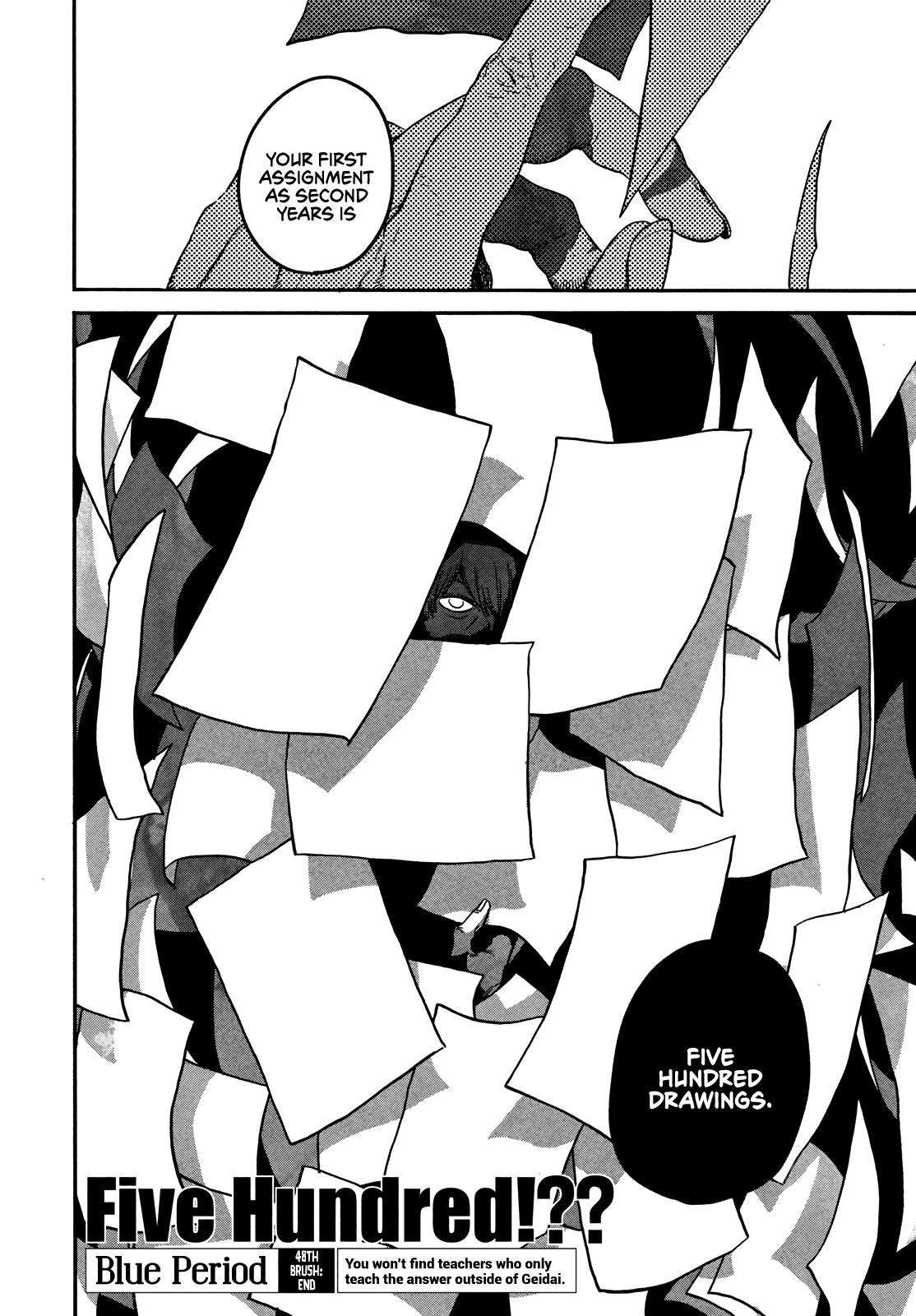 Blue Period Chap 48 - Next Chap 49