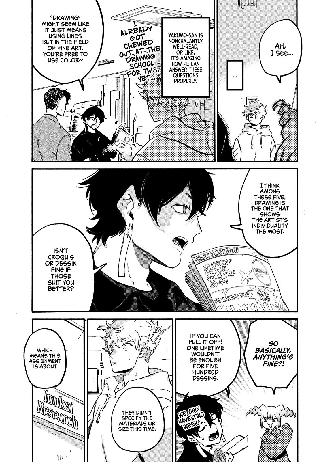 Blue Period Chap 49 - Next Chap 50