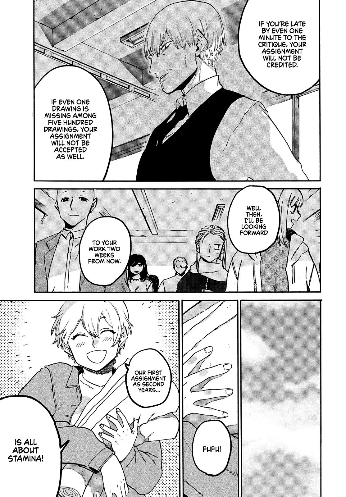 Blue Period Chap 49 - Next Chap 50
