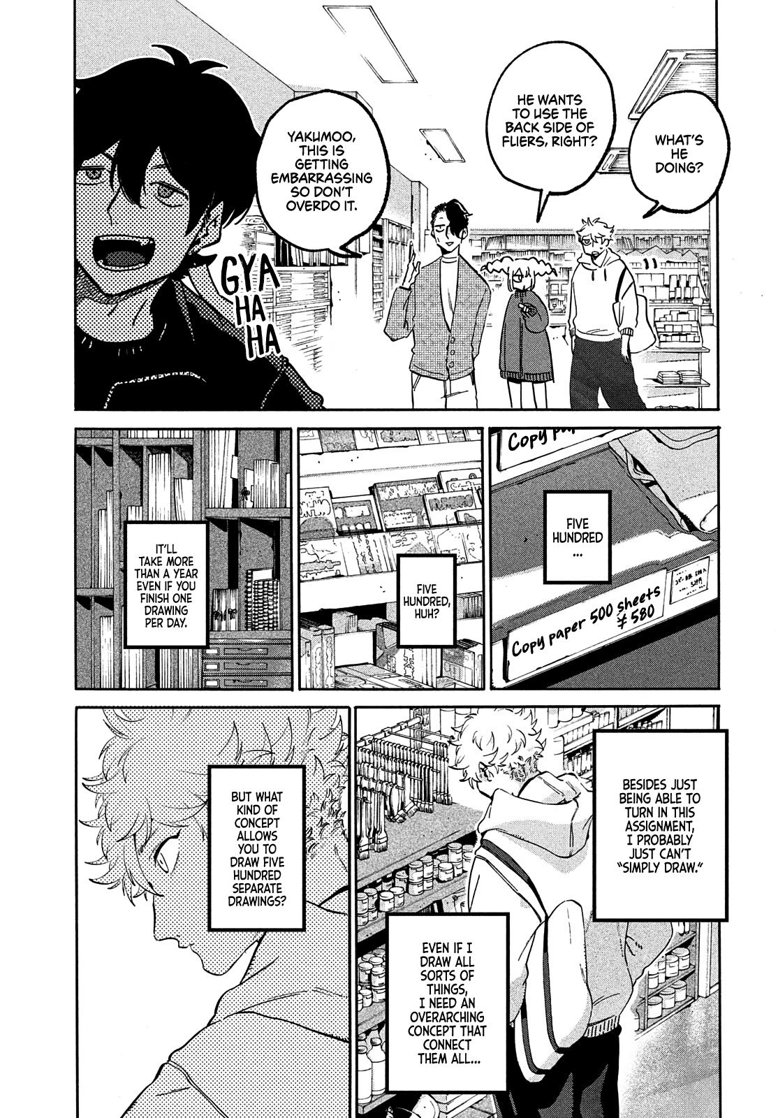 Blue Period Chap 49 - Next Chap 50