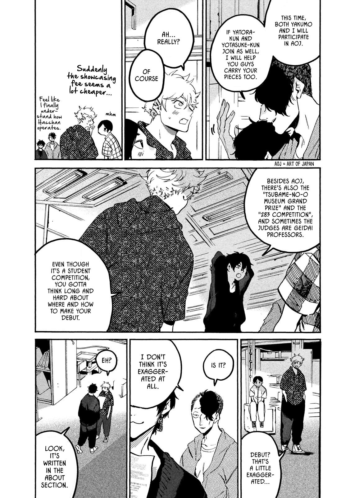 Blue Period Chap 57 - Next Chap 58