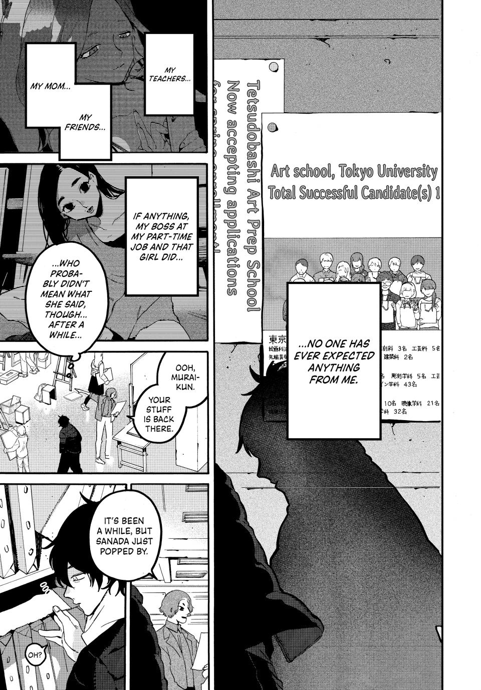 Blue Period Chap 60 - Next Chap 61