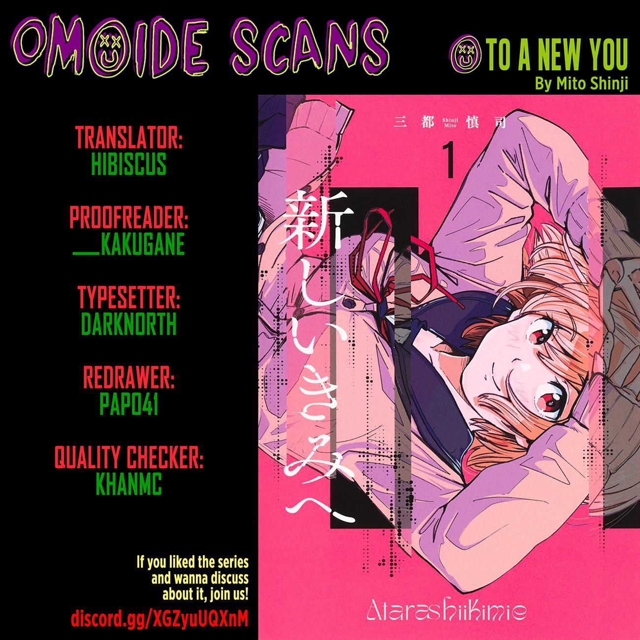 To a New You Chap 5 - Next Chap 6