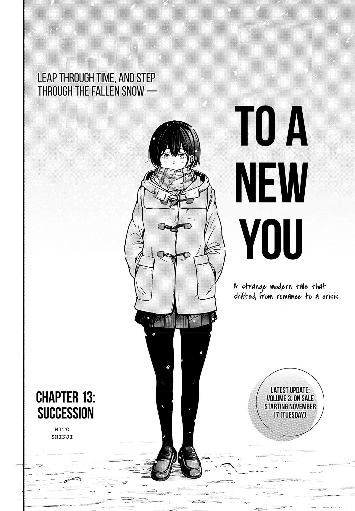 To a New You Chap 13 - Next Chap 14