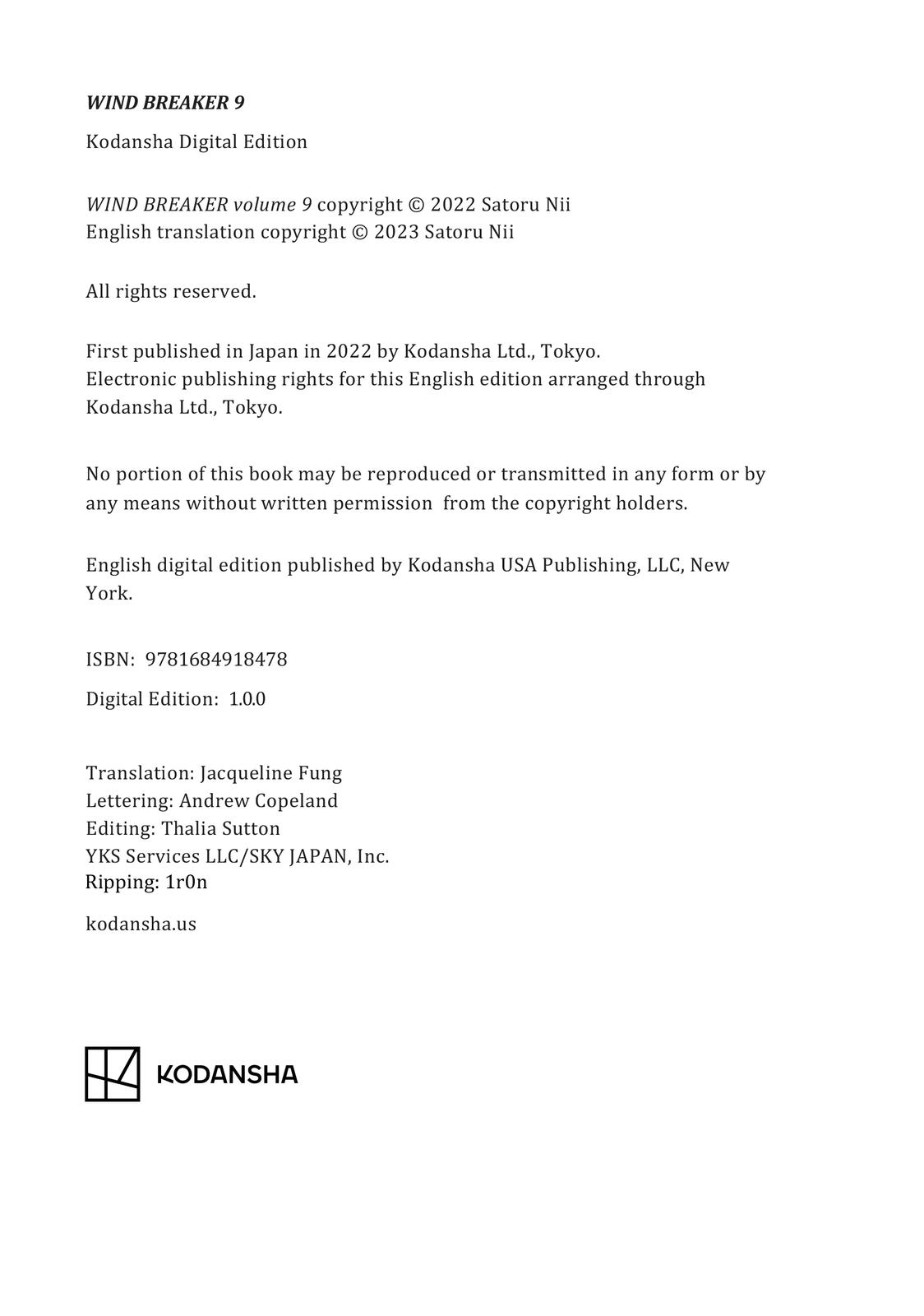 Wind Breaker (NII Satoru) Chap 74 - Next Chap 75