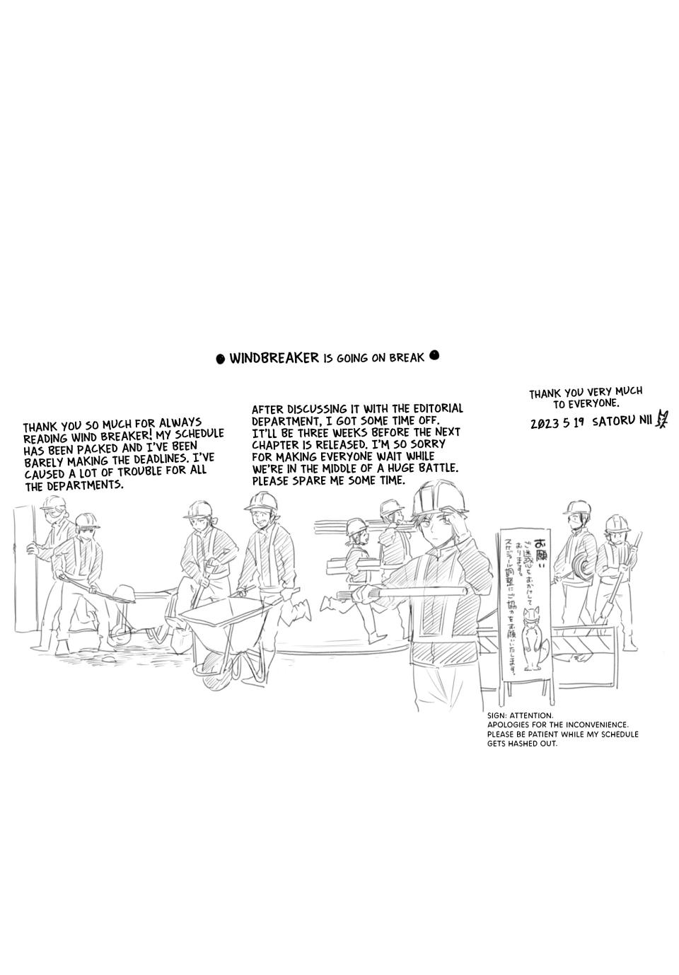 Wind Breaker (NII Satoru) Chap 107 - Next Chap 108