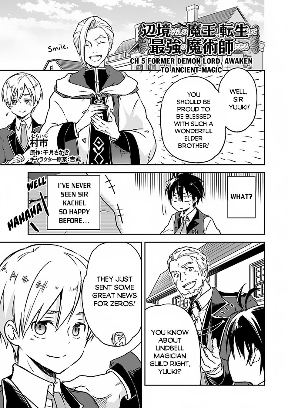 Henkyougurashi no Maou, Tensei shite Saikyou no Majutsushi ni Naru Chap 5 - Next Chap 6