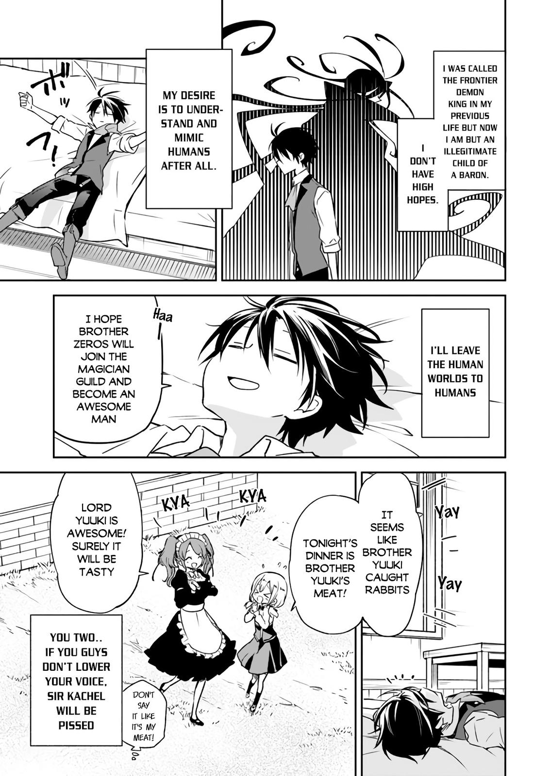 Henkyougurashi no Maou, Tensei shite Saikyou no Majutsushi ni Naru Chap 6 - Next Chap 7