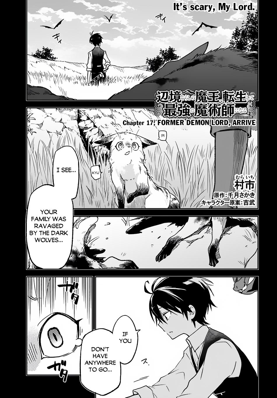 Henkyougurashi no Maou, Tensei shite Saikyou no Majutsushi ni Naru Chap 17 - Next Chap 18