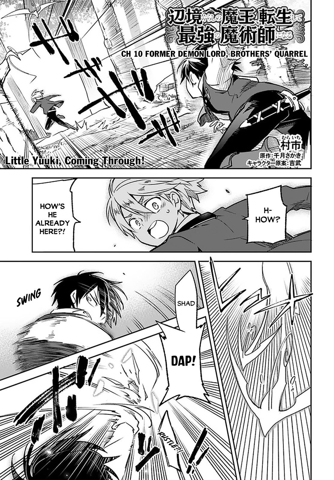 Henkyougurashi no Maou, Tensei shite Saikyou no Majutsushi ni Naru Chap 10 - Next Chap 11