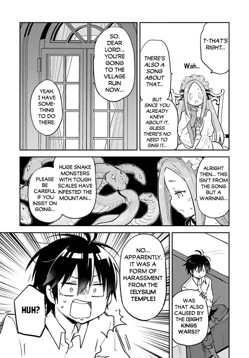 Henkyougurashi no Maou, Tensei shite Saikyou no Majutsushi ni Naru Chap 46 - Next Chap 47