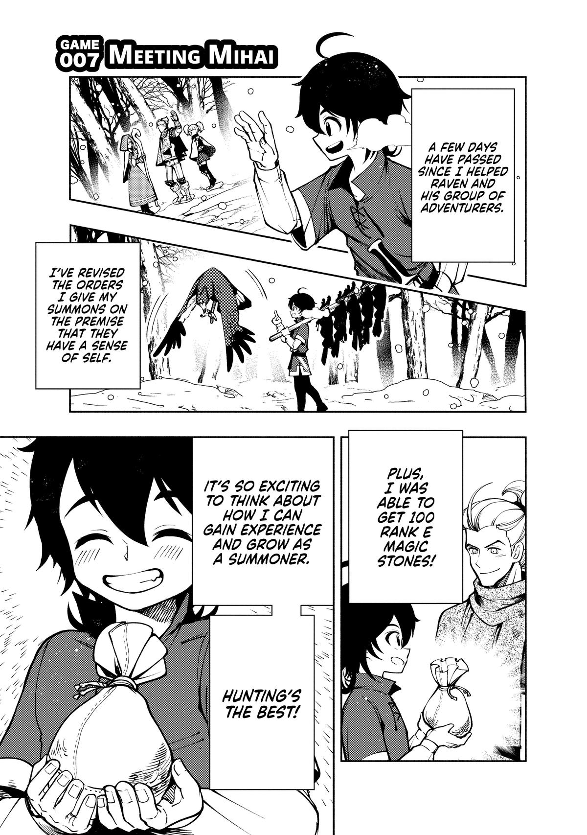 Hell Mode: Yarikomi Suki no Gamer wa Hai-settei no Isekai de Musou suru - Hajimari no Shoukanshi Chap 7 - Next Chap 8