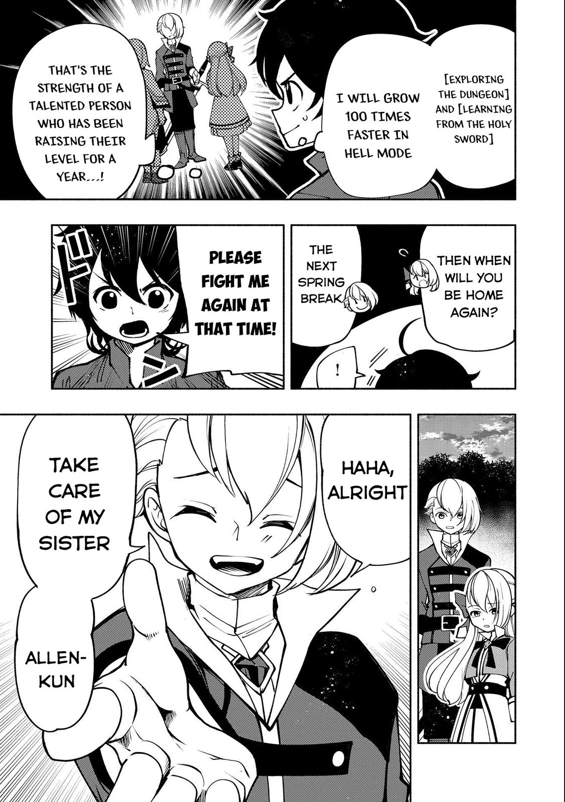 Hell Mode: Yarikomi Suki no Gamer wa Hai-settei no Isekai de Musou suru - Hajimari no Shoukanshi Chap 7 - Next Chap 8