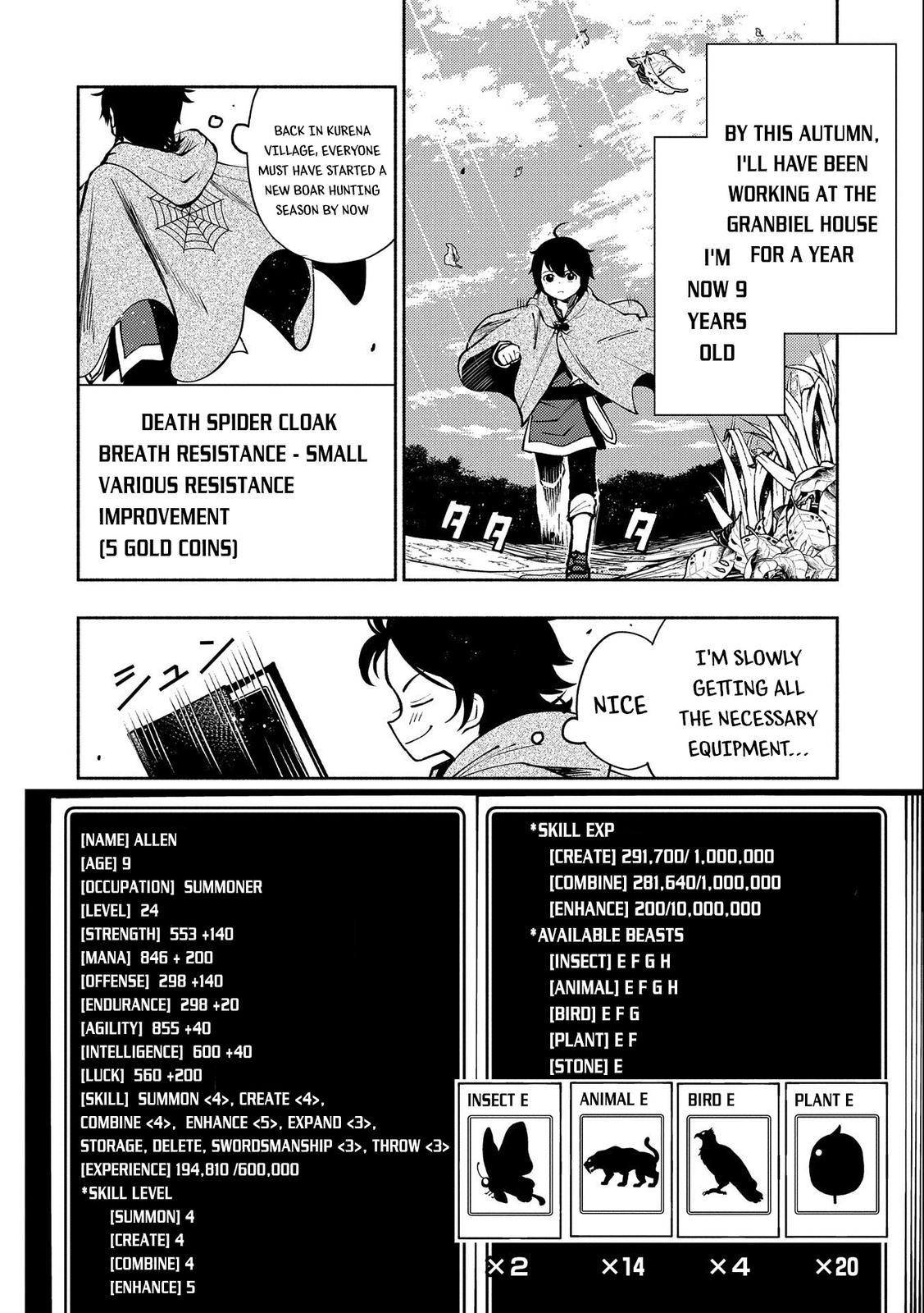 Hell Mode: Yarikomi Suki no Gamer wa Hai-settei no Isekai de Musou suru - Hajimari no Shoukanshi Chap 8 - Next Chap 9
