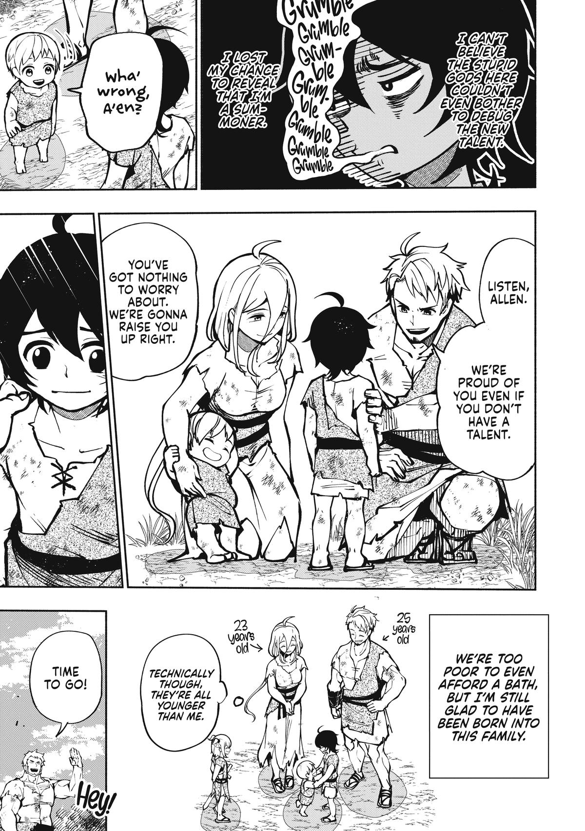 Hell Mode: Yarikomi Suki no Gamer wa Hai-settei no Isekai de Musou suru - Hajimari no Shoukanshi Chap 1 - Next Chap 2