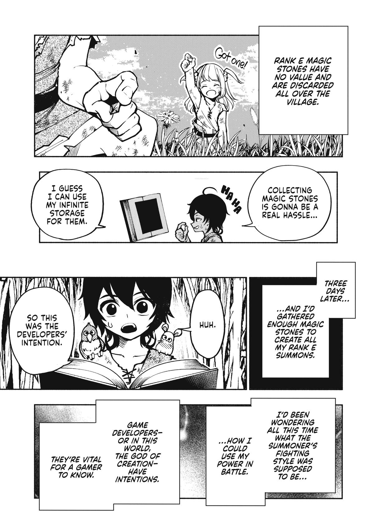 Hell Mode: Yarikomi Suki no Gamer wa Hai-settei no Isekai de Musou suru - Hajimari no Shoukanshi Chap 3 - Next Chap 4