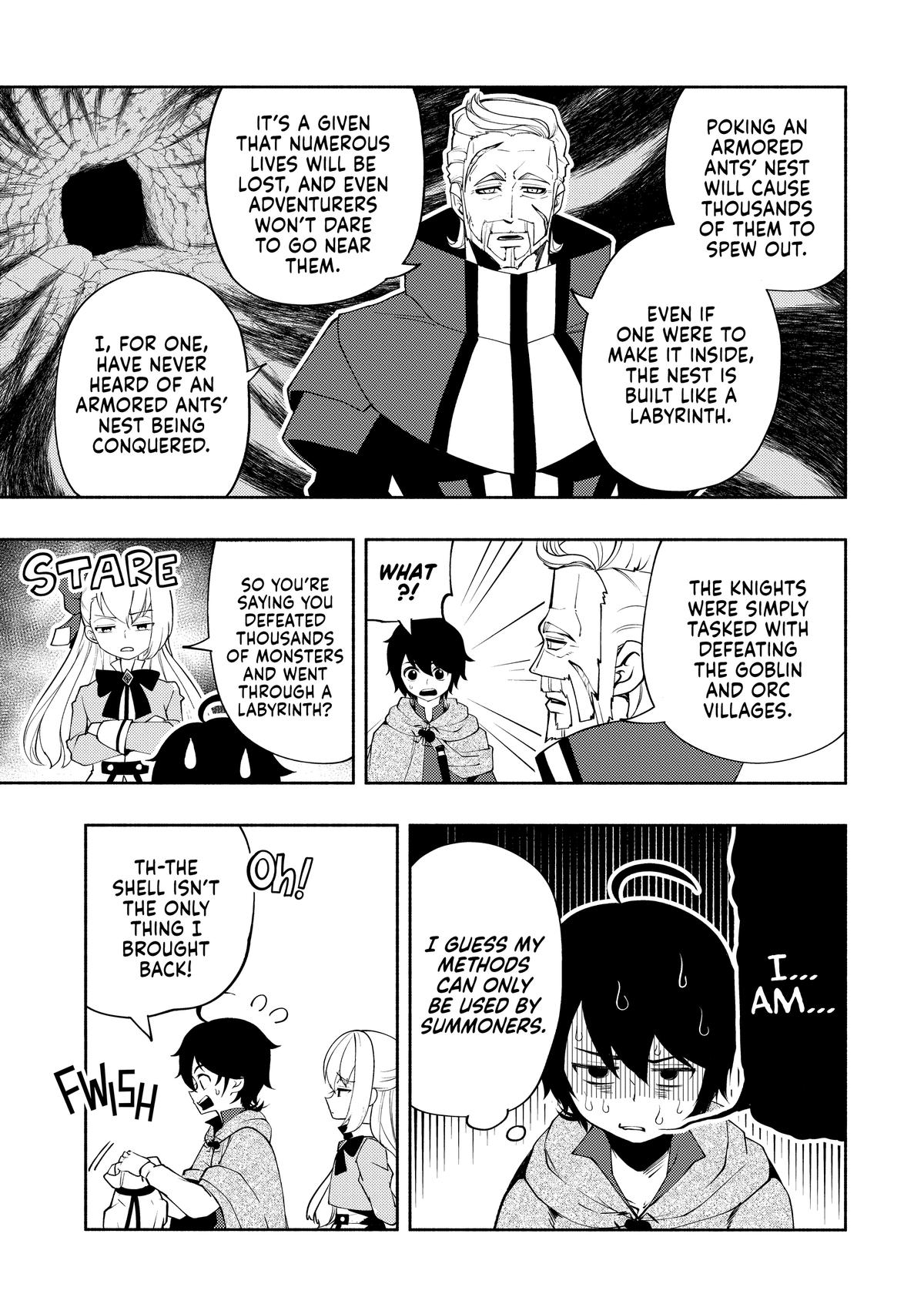 Hell Mode: Yarikomi Suki no Gamer wa Hai-settei no Isekai de Musou suru - Hajimari no Shoukanshi Chap 17 - Next Chap 18