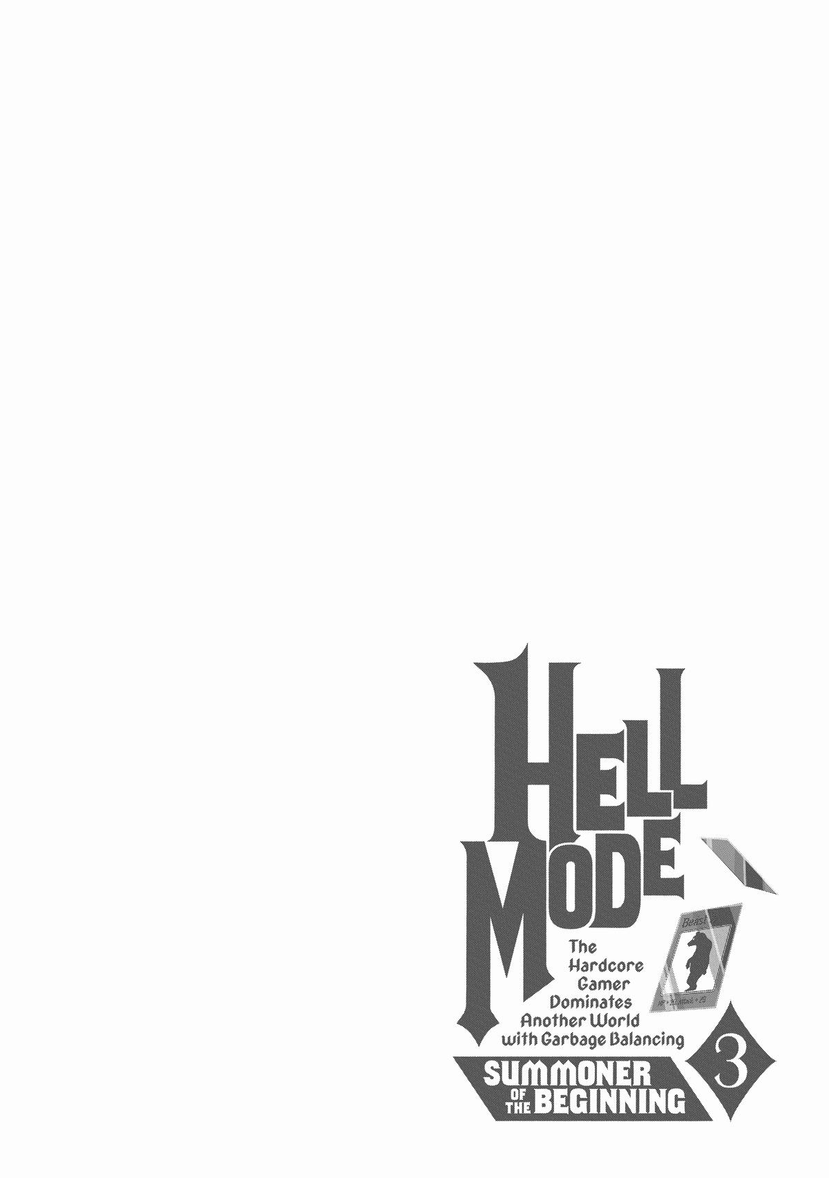 Hell Mode: Yarikomi Suki no Gamer wa Hai-settei no Isekai de Musou suru - Hajimari no Shoukanshi Chap 14 - Next Chap 15