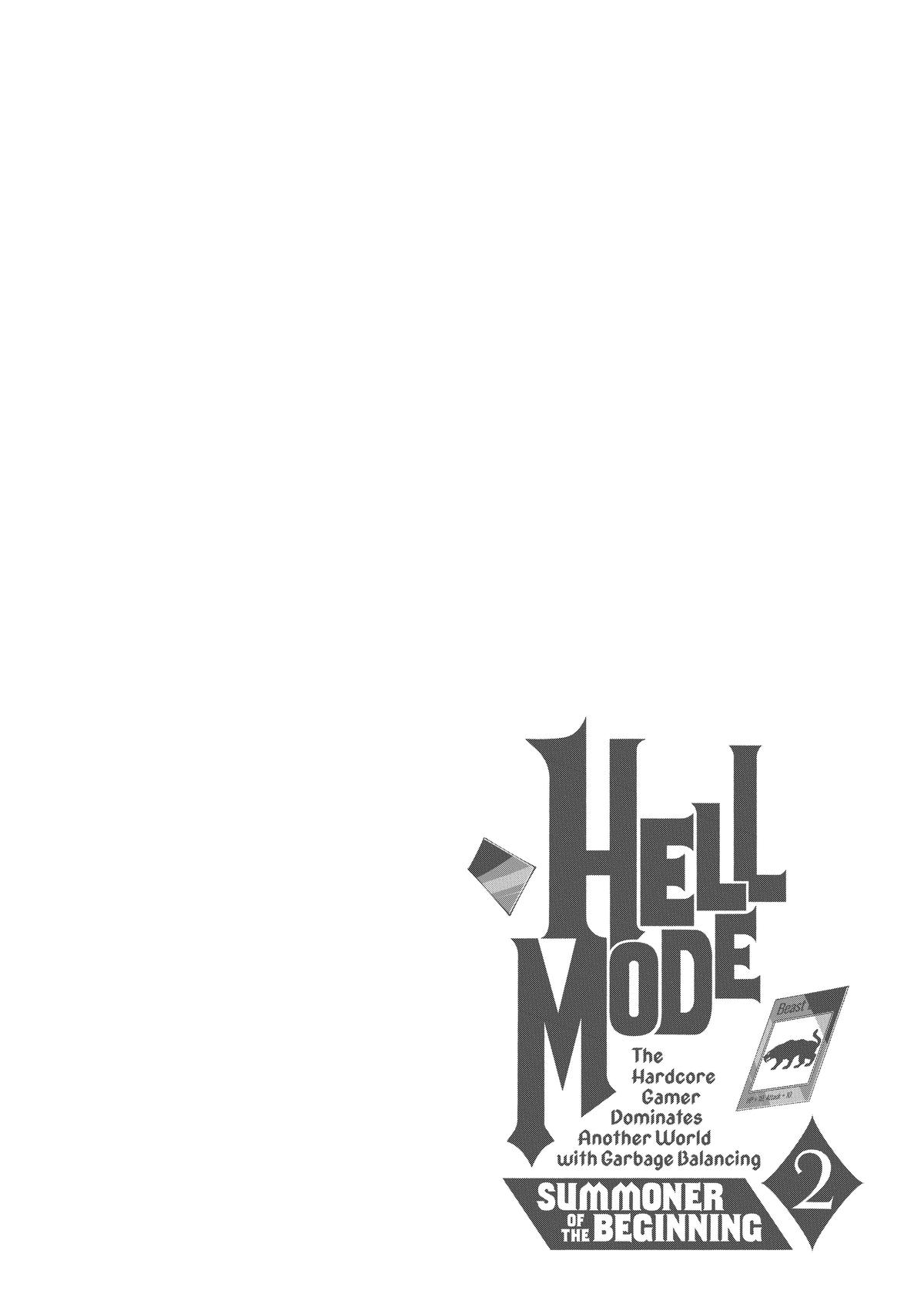 Hell Mode: Yarikomi Suki no Gamer wa Hai-settei no Isekai de Musou suru - Hajimari no Shoukanshi Chap 11 - Next Chap 12
