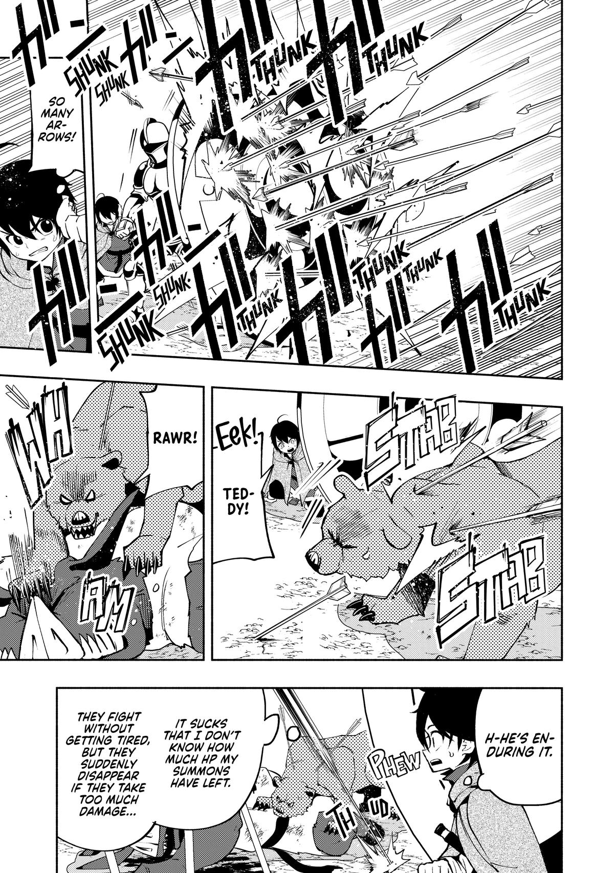 Hell Mode: Yarikomi Suki no Gamer wa Hai-settei no Isekai de Musou suru - Hajimari no Shoukanshi Chap 12 - Next Chap 13