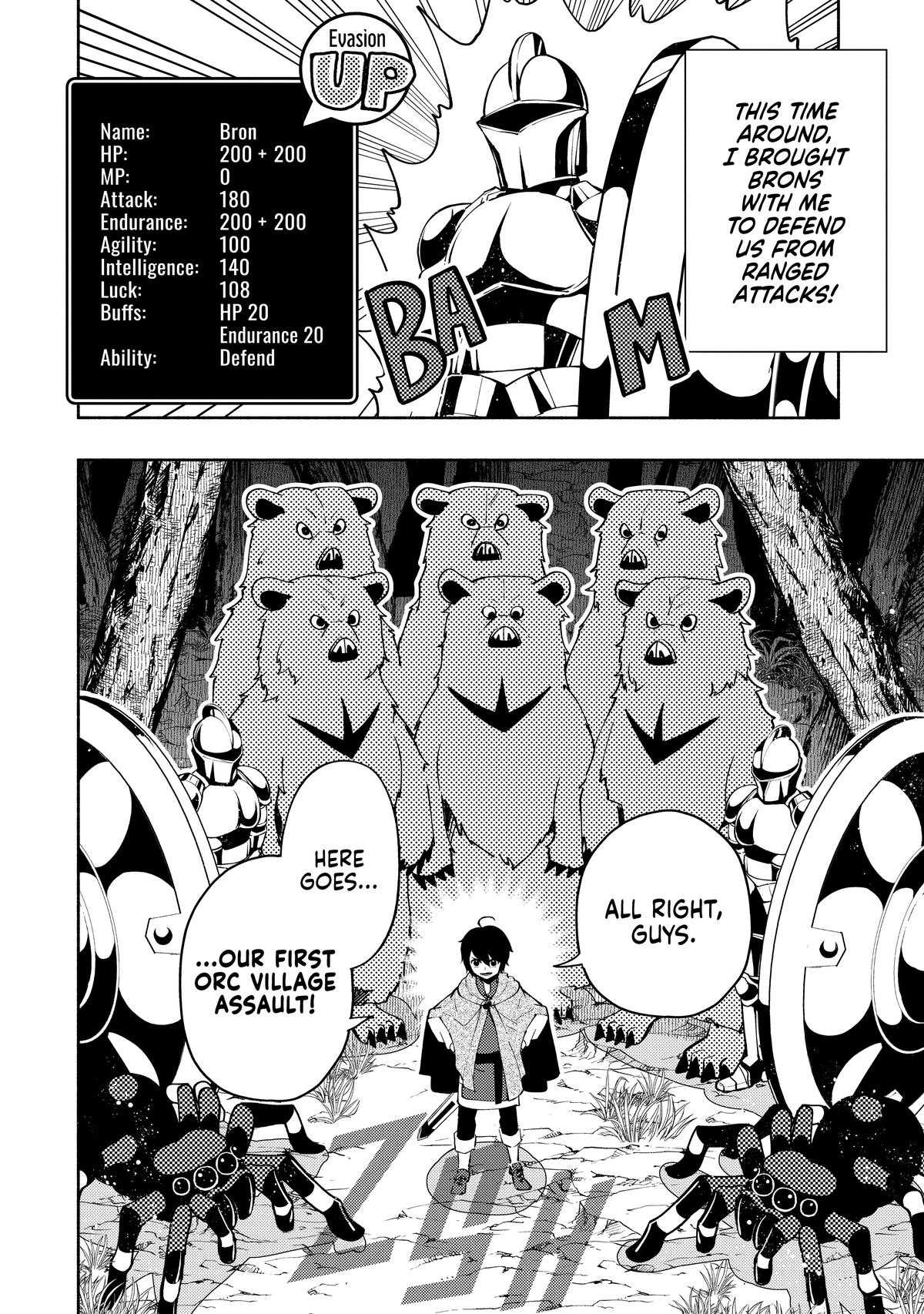 Hell Mode: Yarikomi Suki no Gamer wa Hai-settei no Isekai de Musou suru - Hajimari no Shoukanshi Chap 12 - Next Chap 13