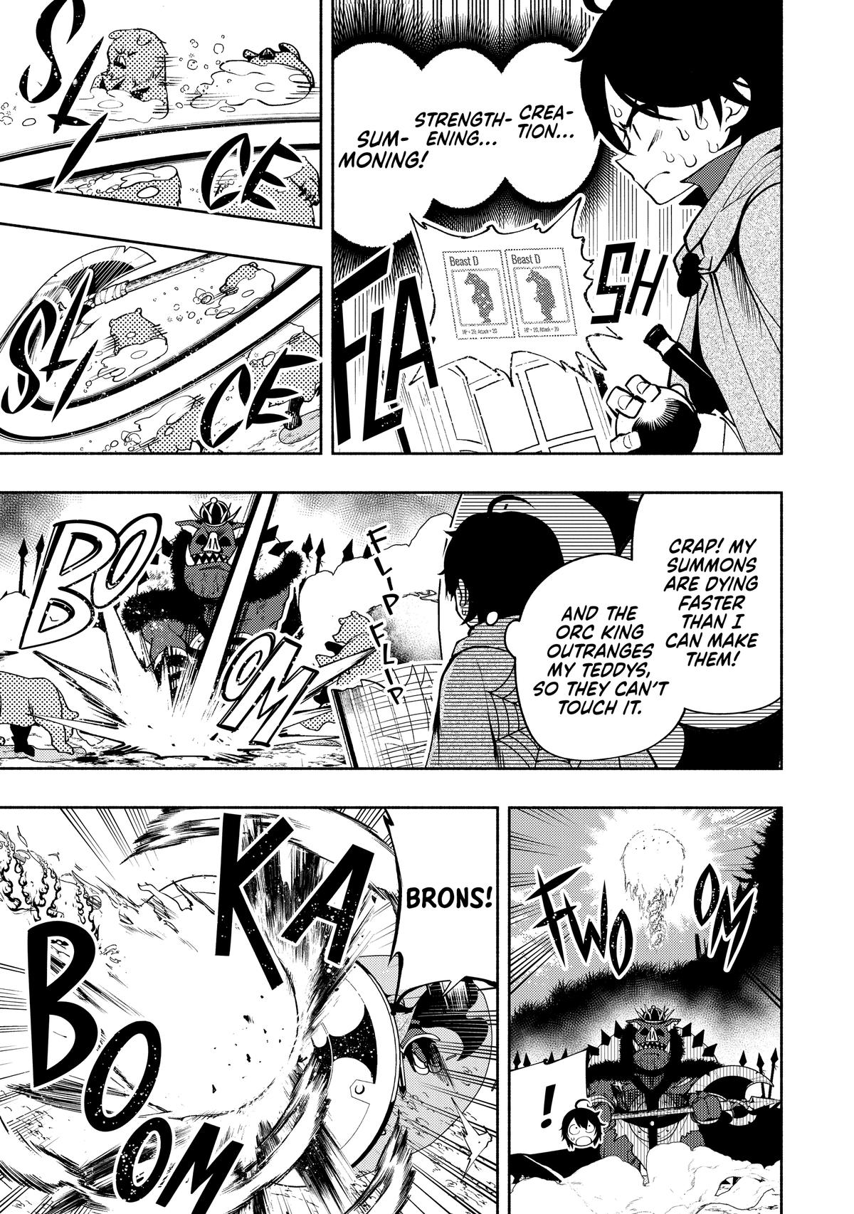 Hell Mode: Yarikomi Suki no Gamer wa Hai-settei no Isekai de Musou suru - Hajimari no Shoukanshi Chap 13 - Next Chap 14