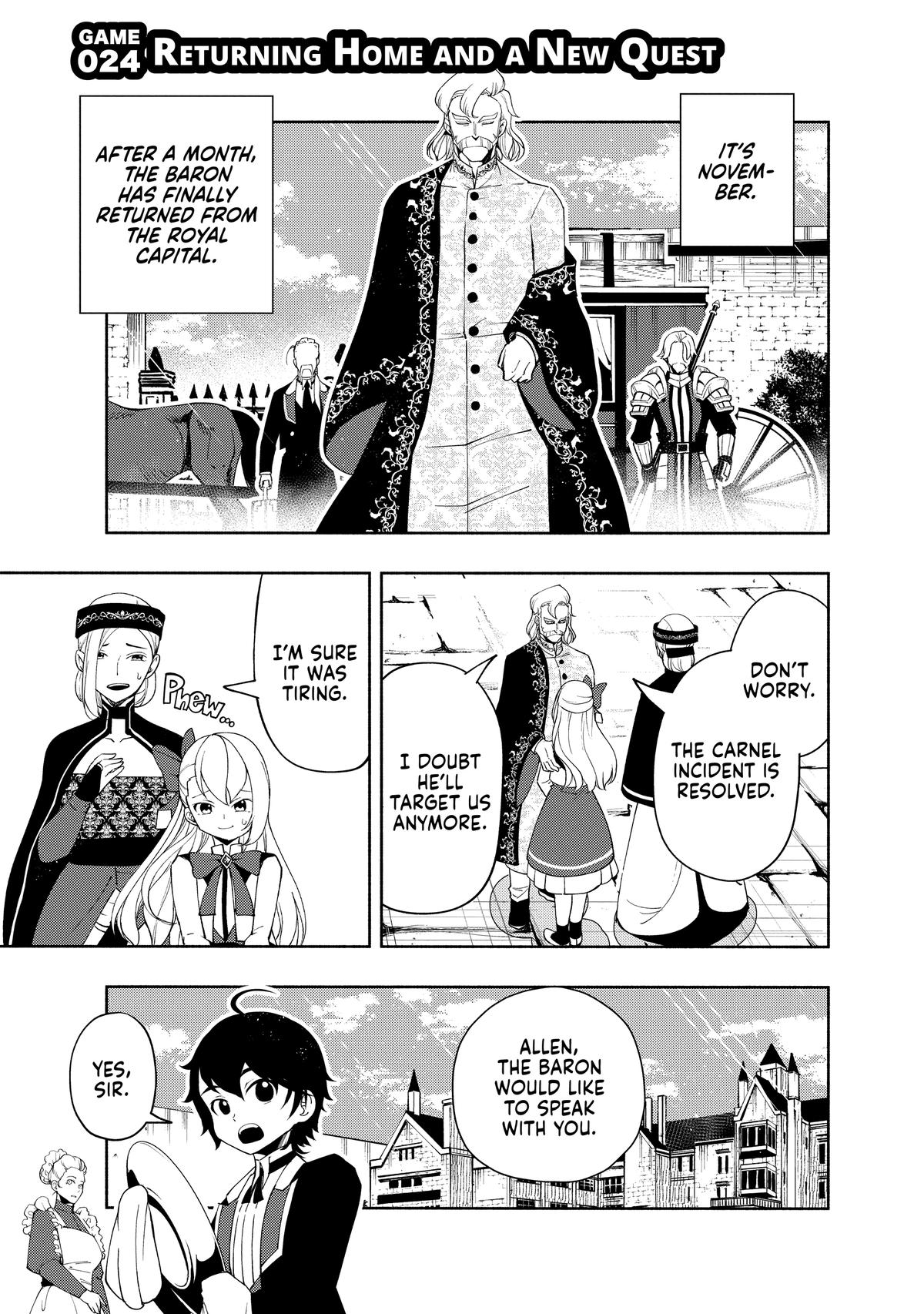 Hell Mode: Yarikomi Suki no Gamer wa Hai-settei no Isekai de Musou suru - Hajimari no Shoukanshi Chap 24 - Next Chap 25