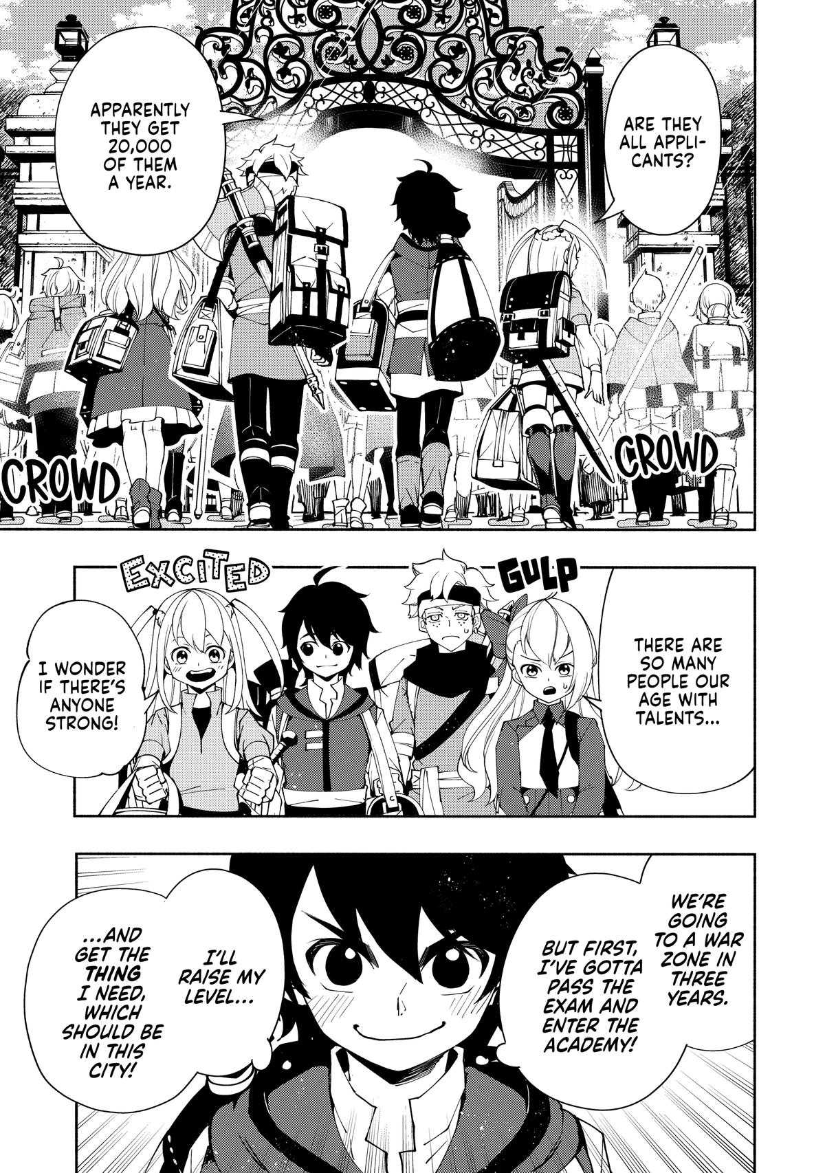 Hell Mode: Yarikomi Suki no Gamer wa Hai-settei no Isekai de Musou suru - Hajimari no Shoukanshi Chap 25 - Next Chap 26