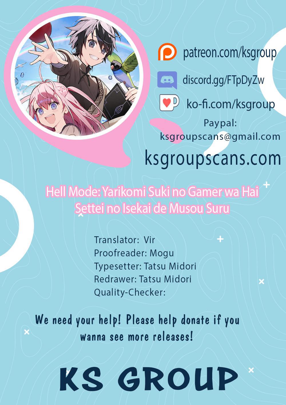 Hell Mode: Yarikomi Suki no Gamer wa Hai-settei no Isekai de Musou suru - Hajimari no Shoukanshi Chap 25 - Next Chap 26