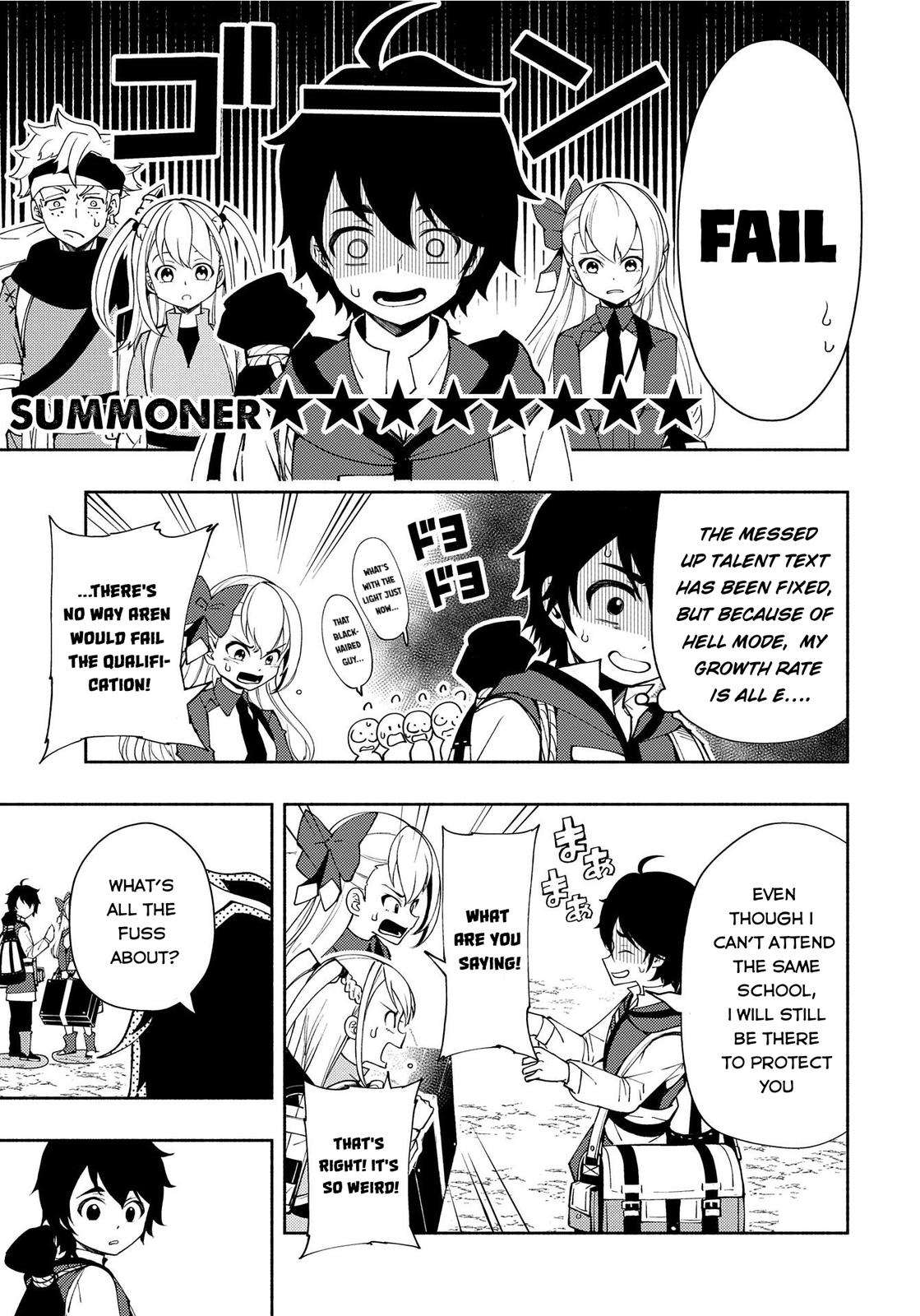 Hell Mode: Yarikomi Suki no Gamer wa Hai-settei no Isekai de Musou suru - Hajimari no Shoukanshi Chap 26 - Next Chap 27
