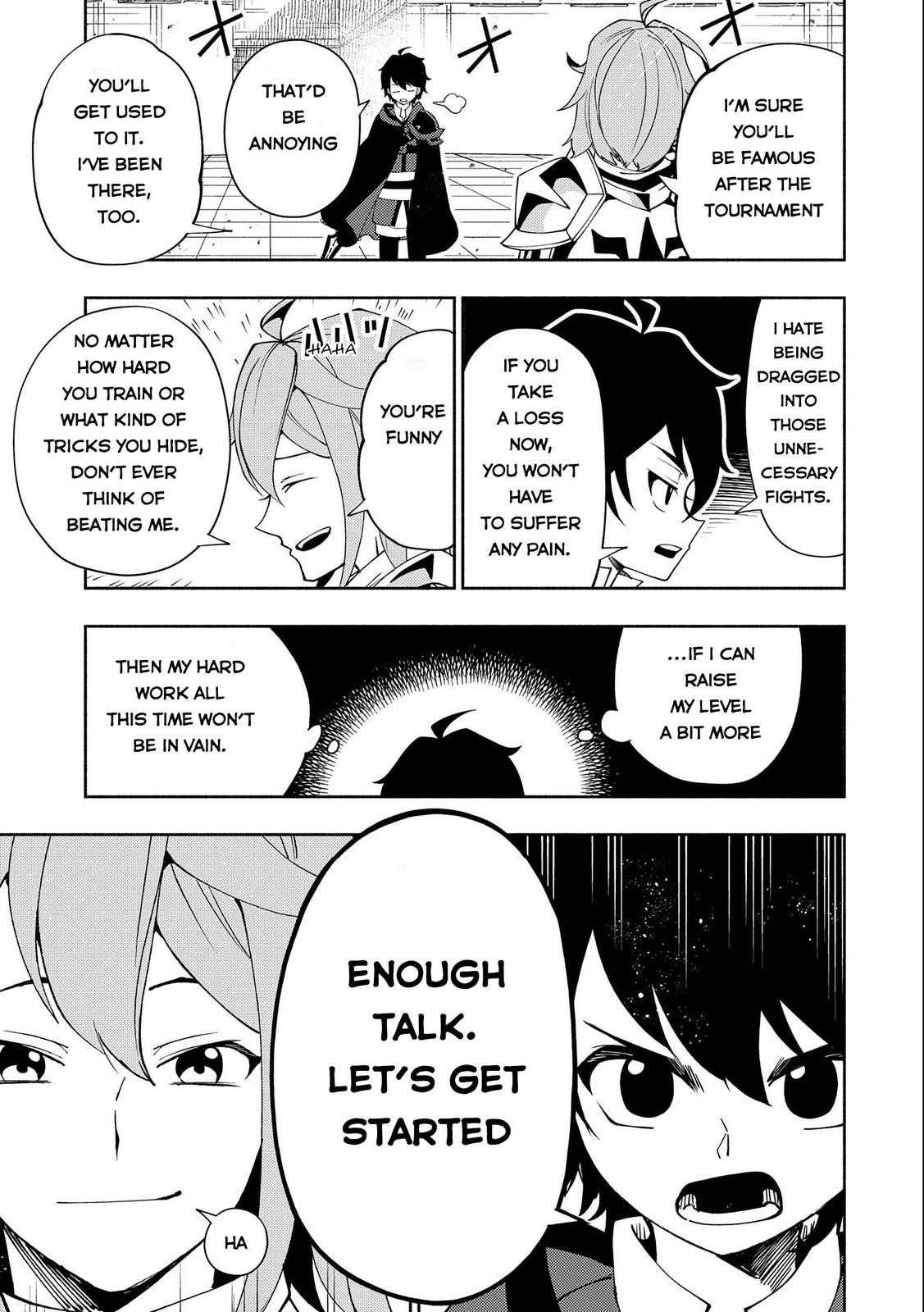 Hell Mode: Yarikomi Suki no Gamer wa Hai-settei no Isekai de Musou suru - Hajimari no Shoukanshi Chap 37 - Next Chap 38