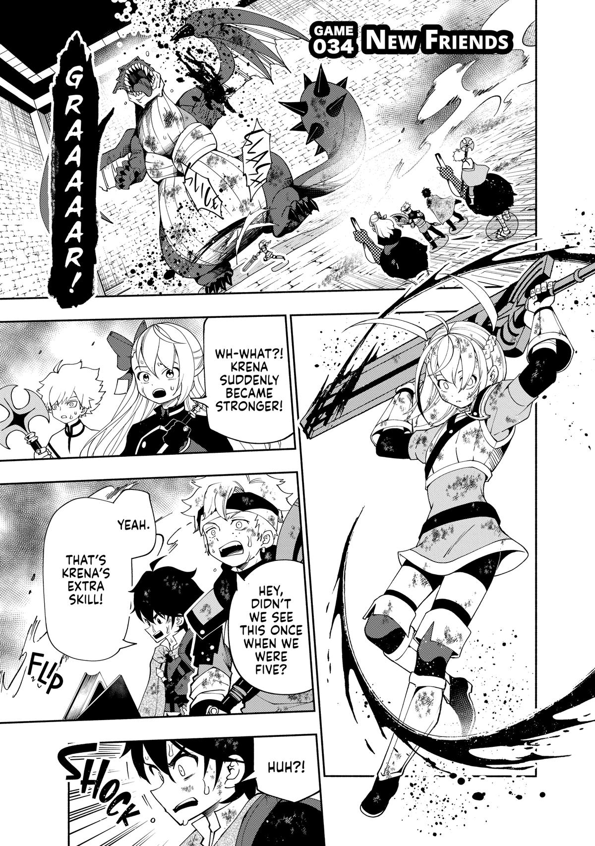 Hell Mode: Yarikomi Suki no Gamer wa Hai-settei no Isekai de Musou suru - Hajimari no Shoukanshi Chap 34 - Next Chap 35
