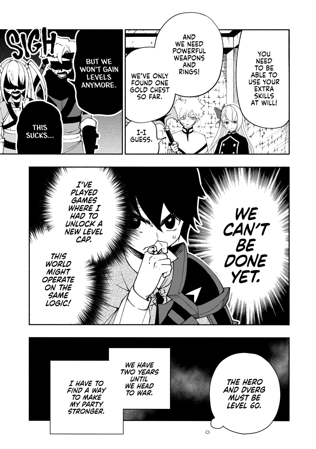 Hell Mode: Yarikomi Suki no Gamer wa Hai-settei no Isekai de Musou suru - Hajimari no Shoukanshi Chap 34 - Next Chap 35