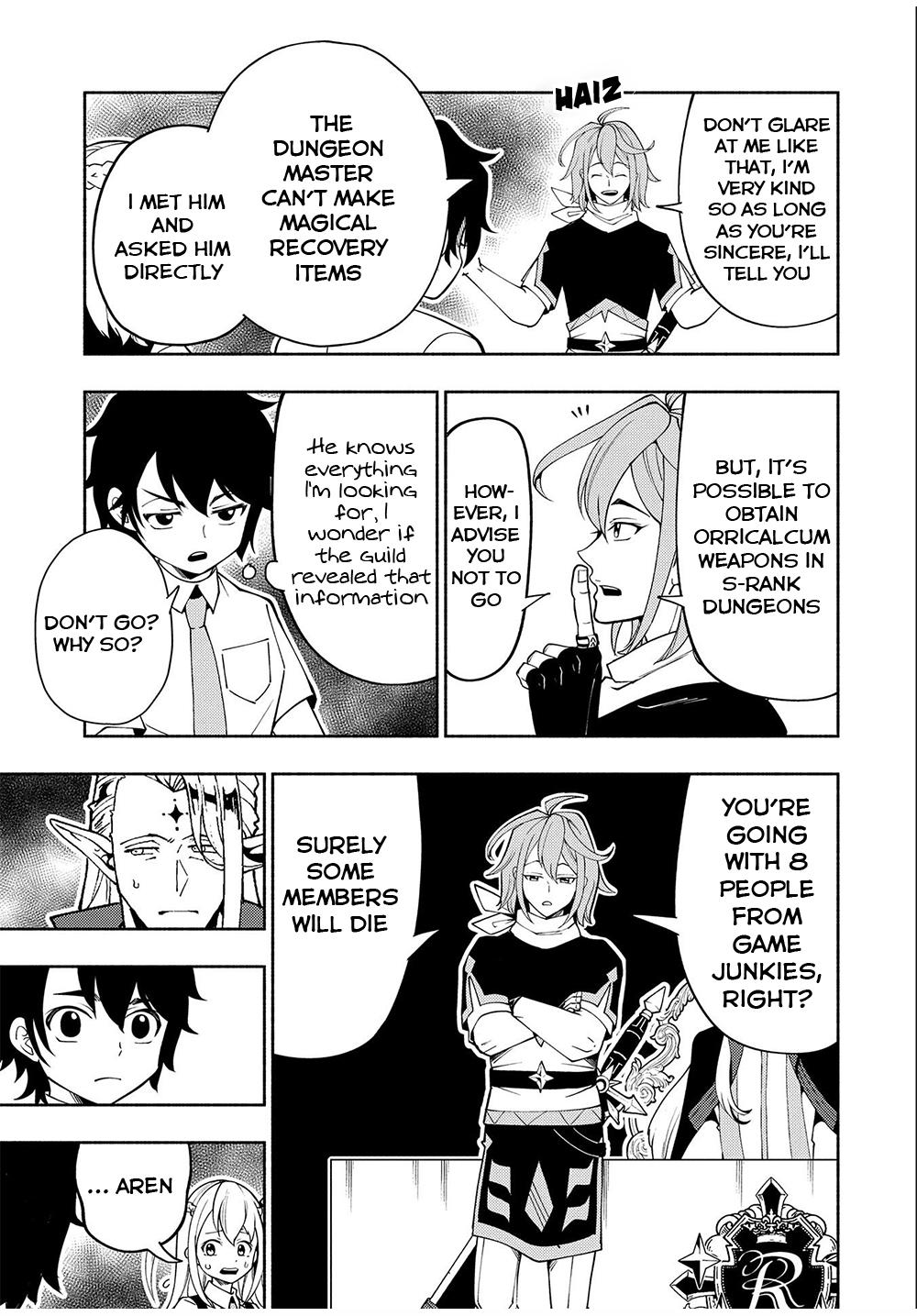 Hell Mode: Yarikomi Suki no Gamer wa Hai-settei no Isekai de Musou suru - Hajimari no Shoukanshi Chap 35 - Next Chap 36