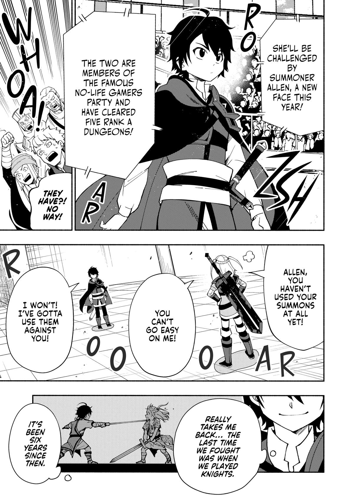 Hell Mode: Yarikomi Suki no Gamer wa Hai-settei no Isekai de Musou suru - Hajimari no Shoukanshi Chap 36 - Next Chap 37