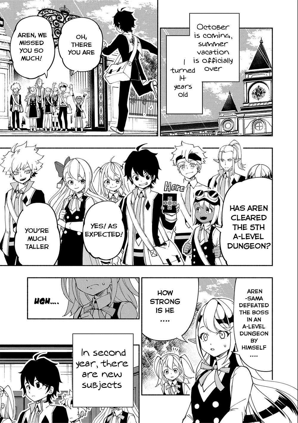 Hell Mode: Yarikomi Suki no Gamer wa Hai-settei no Isekai de Musou suru - Hajimari no Shoukanshi Chap 36 - Next Chap 37