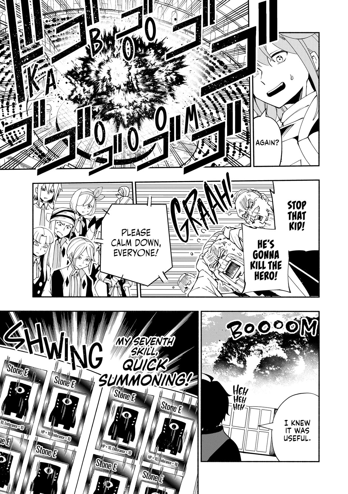 Hell Mode: Yarikomi Suki no Gamer wa Hai-settei no Isekai de Musou suru - Hajimari no Shoukanshi Chap 38 - Next Chap 39