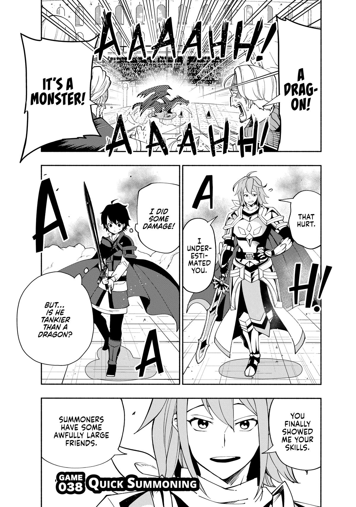 Hell Mode: Yarikomi Suki no Gamer wa Hai-settei no Isekai de Musou suru - Hajimari no Shoukanshi Chap 38 - Next Chap 39