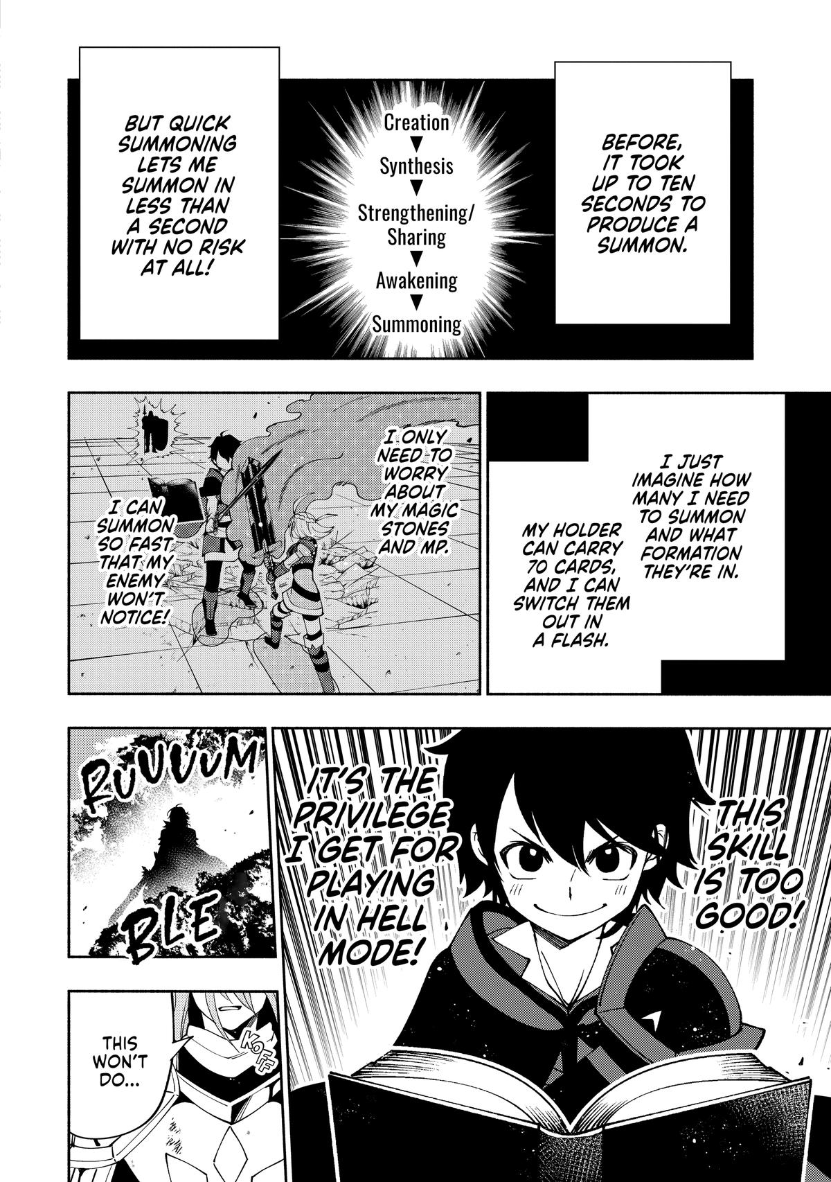 Hell Mode: Yarikomi Suki no Gamer wa Hai-settei no Isekai de Musou suru - Hajimari no Shoukanshi Chap 38 - Next Chap 39