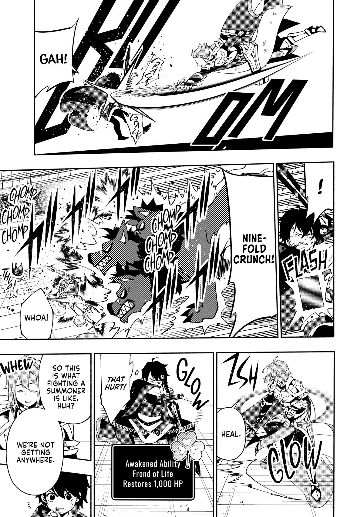 Hell Mode: Yarikomi Suki no Gamer wa Hai-settei no Isekai de Musou suru - Hajimari no Shoukanshi Chap 38 - Next Chap 39
