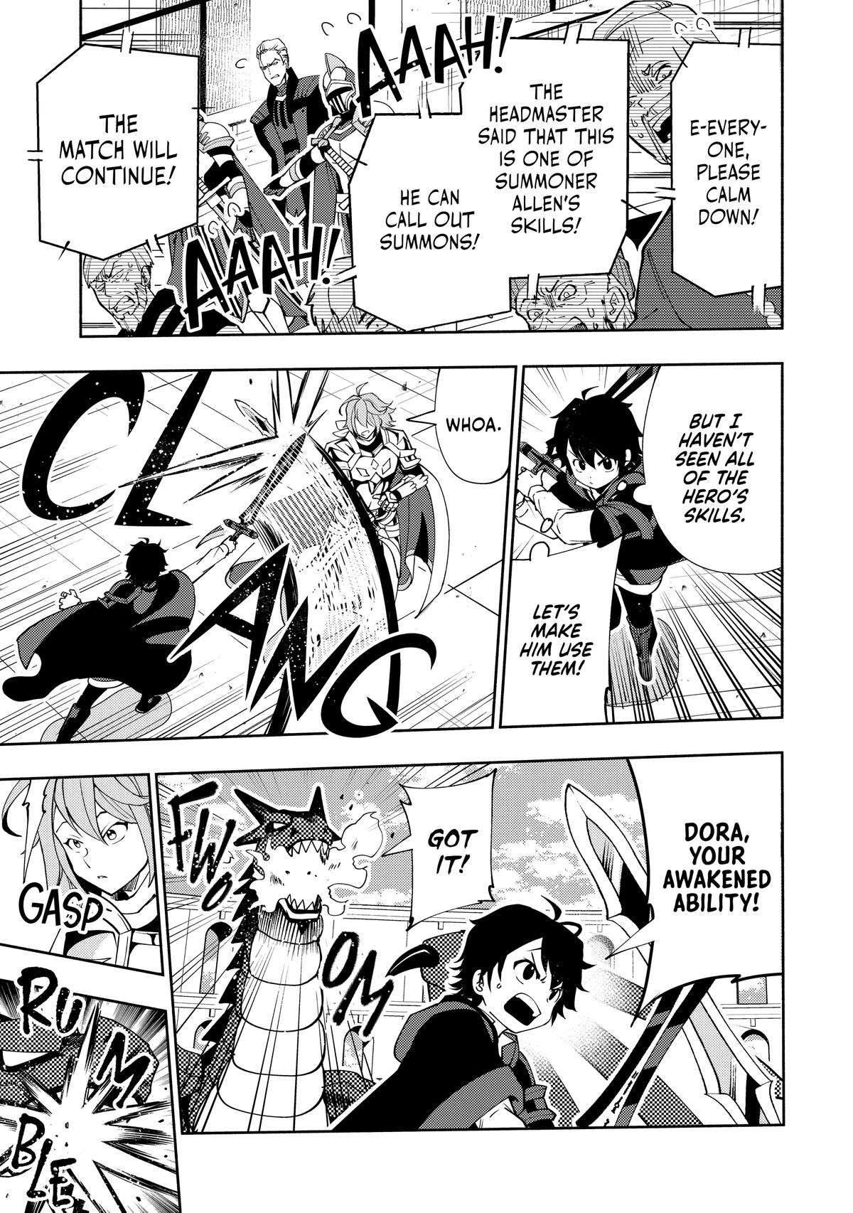 Hell Mode: Yarikomi Suki no Gamer wa Hai-settei no Isekai de Musou suru - Hajimari no Shoukanshi Chap 38 - Next Chap 39